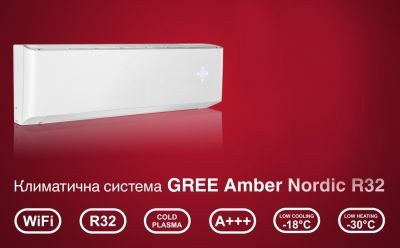 Инверторни климатици Gree, Модели 2018 - Amber NORDIC, Bora ECO, Fairy R32